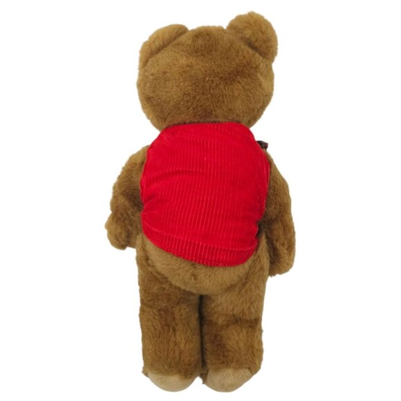 Schmid Musical Teddy Bear Gordon Fraser Vintage Jingle Bells Wind Up Jointed - Picture 2 of 12